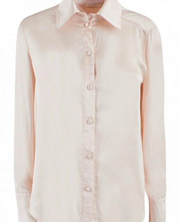 BLUSA DE MANGA LARGA EN COLOR BEIGE