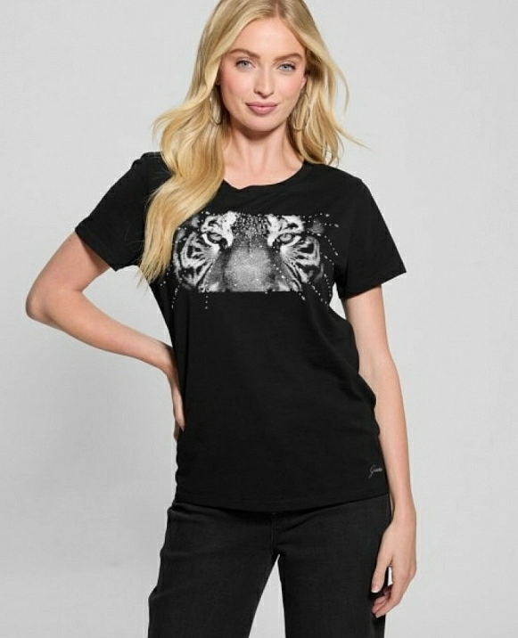 CAMISETA DE GUESS W4BI11 K9RMT1 TIGRE