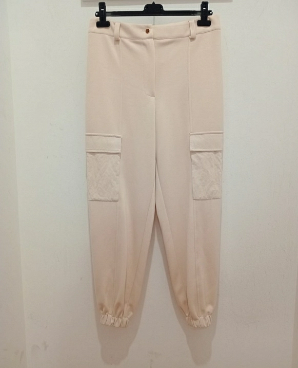 PANTALON CARGO COMBINADO BAJO GOMA